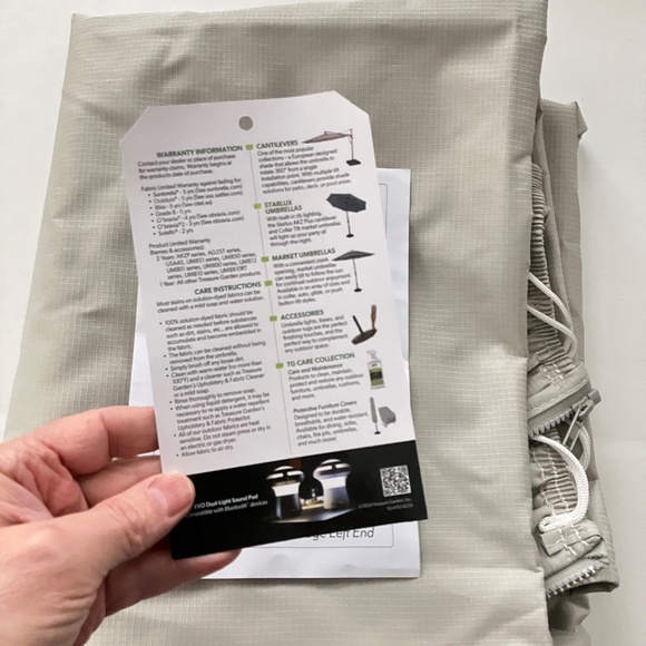 Treasure Garden Deep Seating Modular w/Elastic Outdoor Protective Cover NEW - Picture 17 of 17